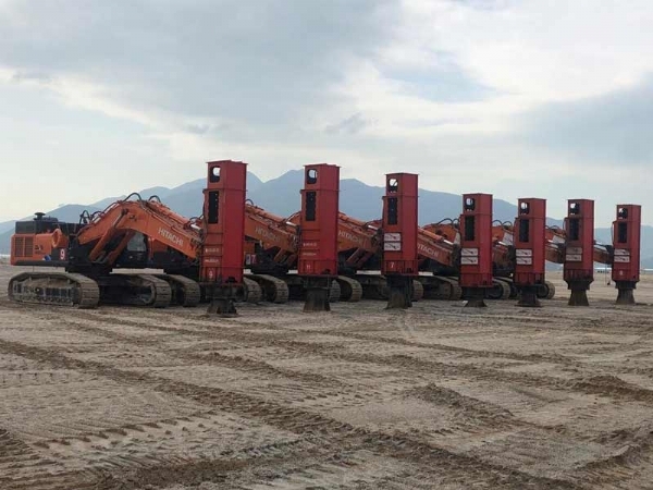 液壓振動夯實機